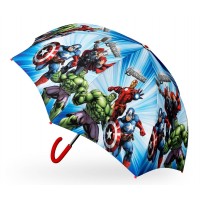 Зонт детский супергерои r-45см, ткань, полуавтомат ИГРАЕМ ВМЕСТЕ в кор.120шт