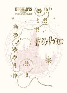 Harry Potter. Блокнот (B5, 32 л., прошитый цветными нитками, тиснение фольгой)