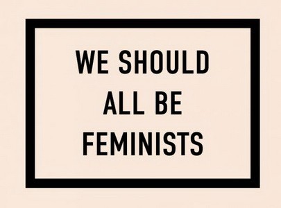 Кардхолдер, We should all be feminists (215х65 мм)