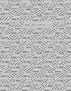 Bullet Journal (Серый) 162x210мм, твердая обложка, пружина, блокнот в точку, 120 стр.