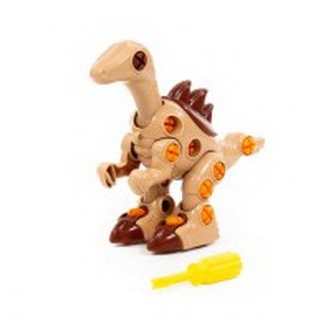 Конструктор-динозавр "Велоцираптор" (36 элементов) (в пакете), арт. 76823