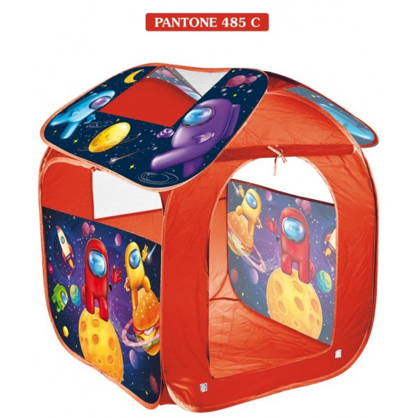 Палатка детская игровая амонг ас, 83х80х105см, в сумке Играем вместе в кор.24шт
