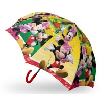 Зонт детский микки маус r-45 см, ткань, полуавтомат ИГРАЕМ ВМЕСТЕ в кор.120шт